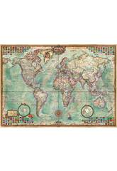 Puzzle 1500 El Mundo, Mapa Politico