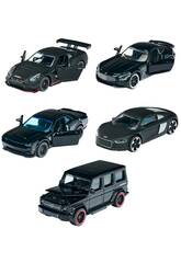 Majorette Pack Black Edition con 5 auto deluxe