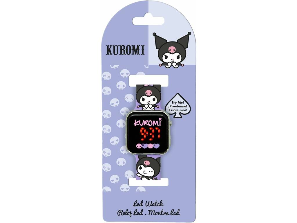 Kuromi Montre LED