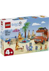 Lego Bluey Excursion familiale à la plage de Bluey