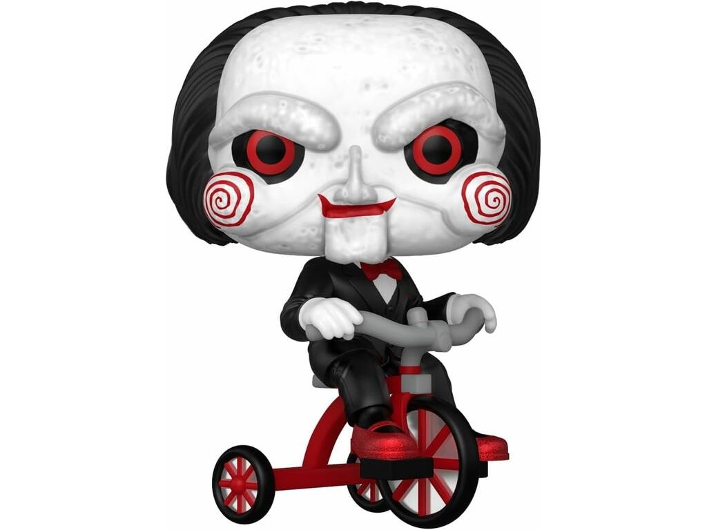Funko Pop Plus Saw Figurine Billy The Puppet sur tricycle