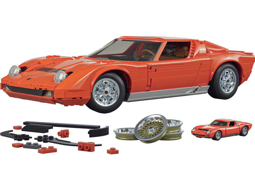 Hot Wheels Premium Series Lamborghini Miura P400 SV de 1524 Piezas
