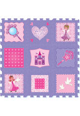 Set Eva Piso Princesas Retr�ctil 
