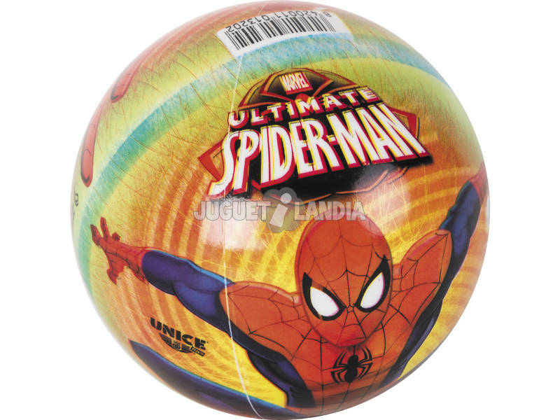 15 cm. Ball Spiderman Ultimate Mondo 1320