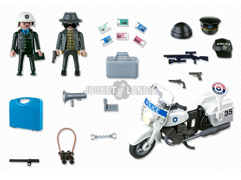 Playmobil maleta policia