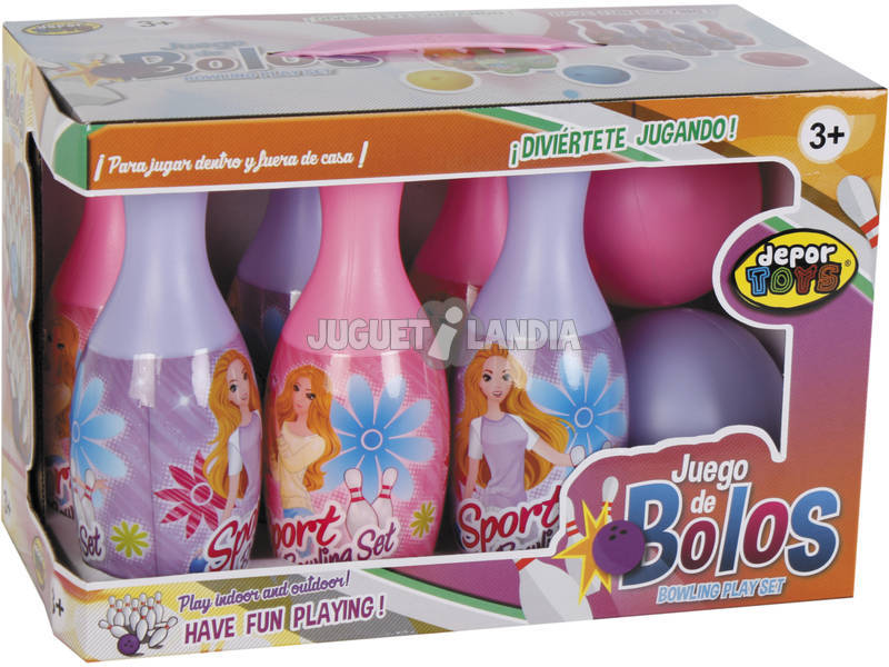 Boowling 6 Birilli con 2 bocce Bimba 