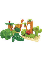 Seau Blocs Construction Dinosaures 17 Pi�ces