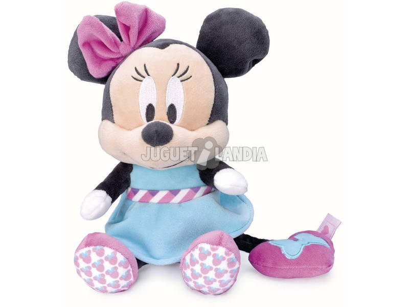 Disney Baby Mickey y Minnie Peluche Musical 24 cm. Famosa 760013414
