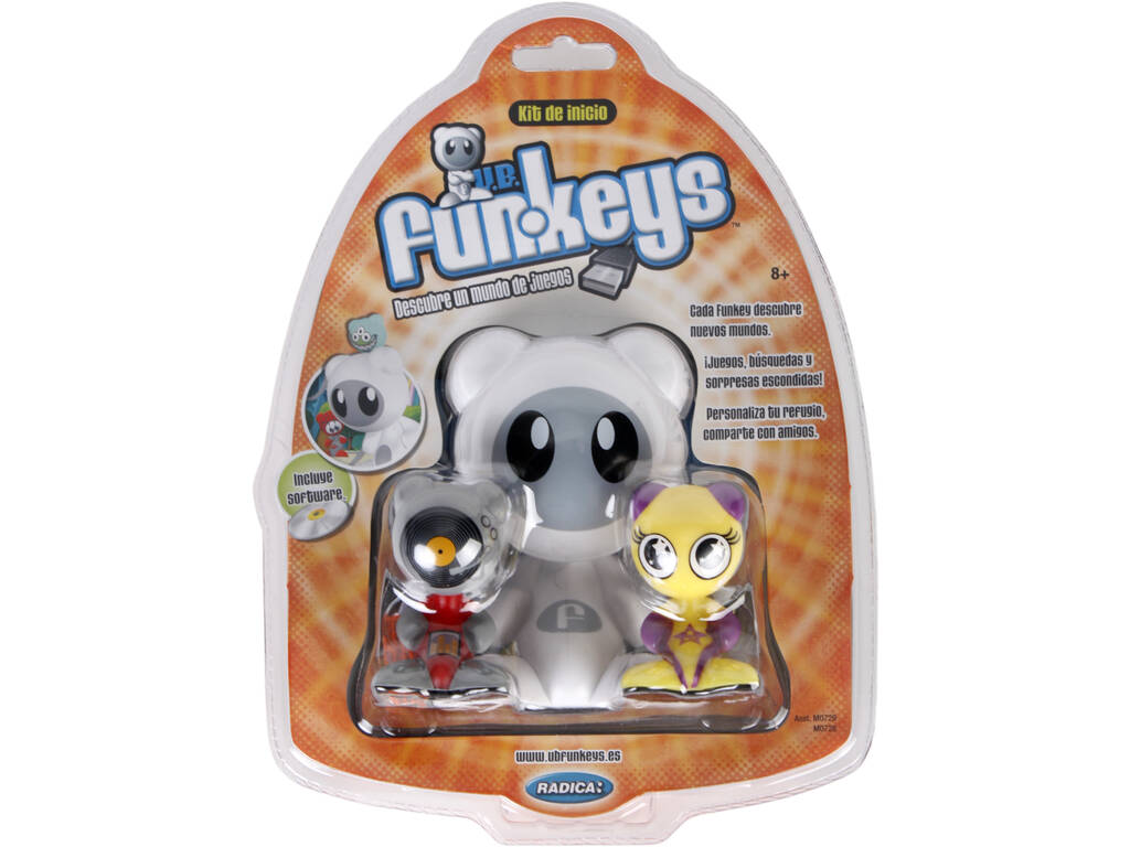 Funkeys Kit De Inicio. Mattel M0729
