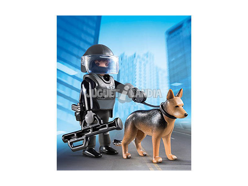 Playmobil Policier des Forces Spéciales avec Chien