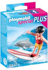 Playmobil Surfista con Tabla de Surf 5372