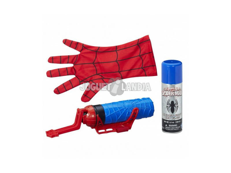 Spiderman Súper Lanza Redes Hasbro B9764