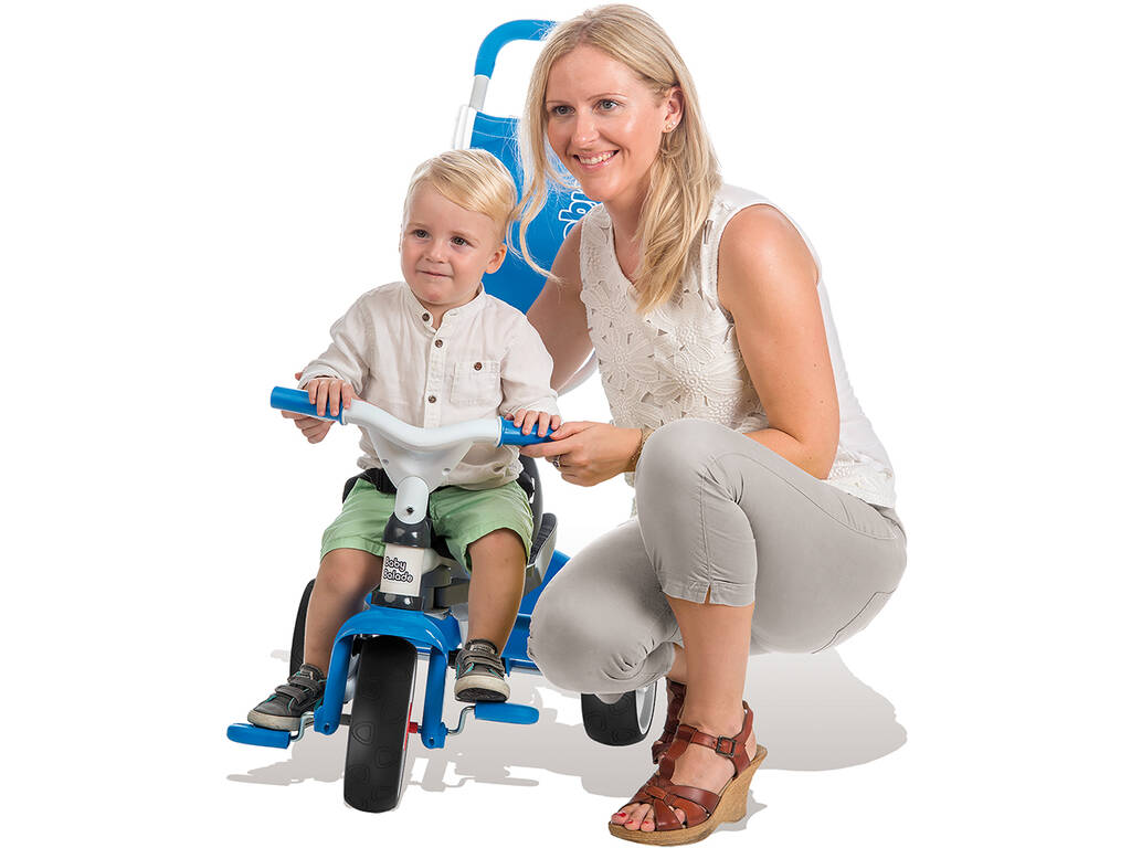 Triciclo 3 in 1 Blu Baby Balade 2 Smoby 7411012