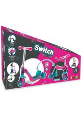 Trotinete Revers�vel 2 Em 1 Rosa Smoby 750603
