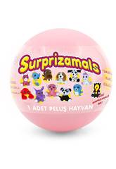 Surprizamals Série 2 Boule avec Peluche Surprise de 6 cm. Beysal SUR20250 