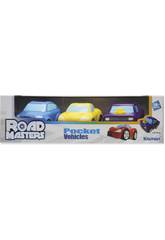 Set 3 Petits voitures Road Masters City