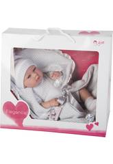 Boneca Elegance 42 cm. Real Baby Gris Arias 65138
