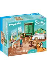 Playmobil Spirit Habitacion de Lucky 9476