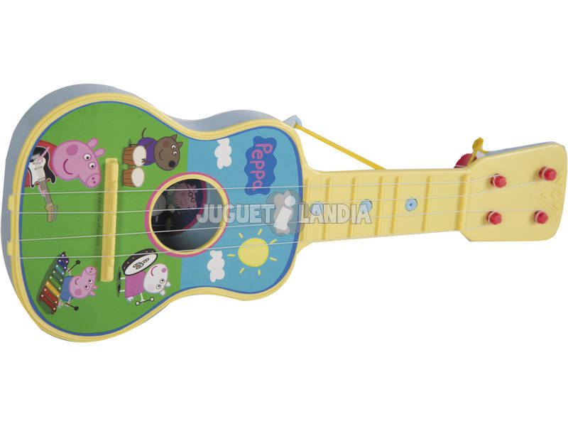 Peppa Pig Gitarre 4 Saiten Reig 2339