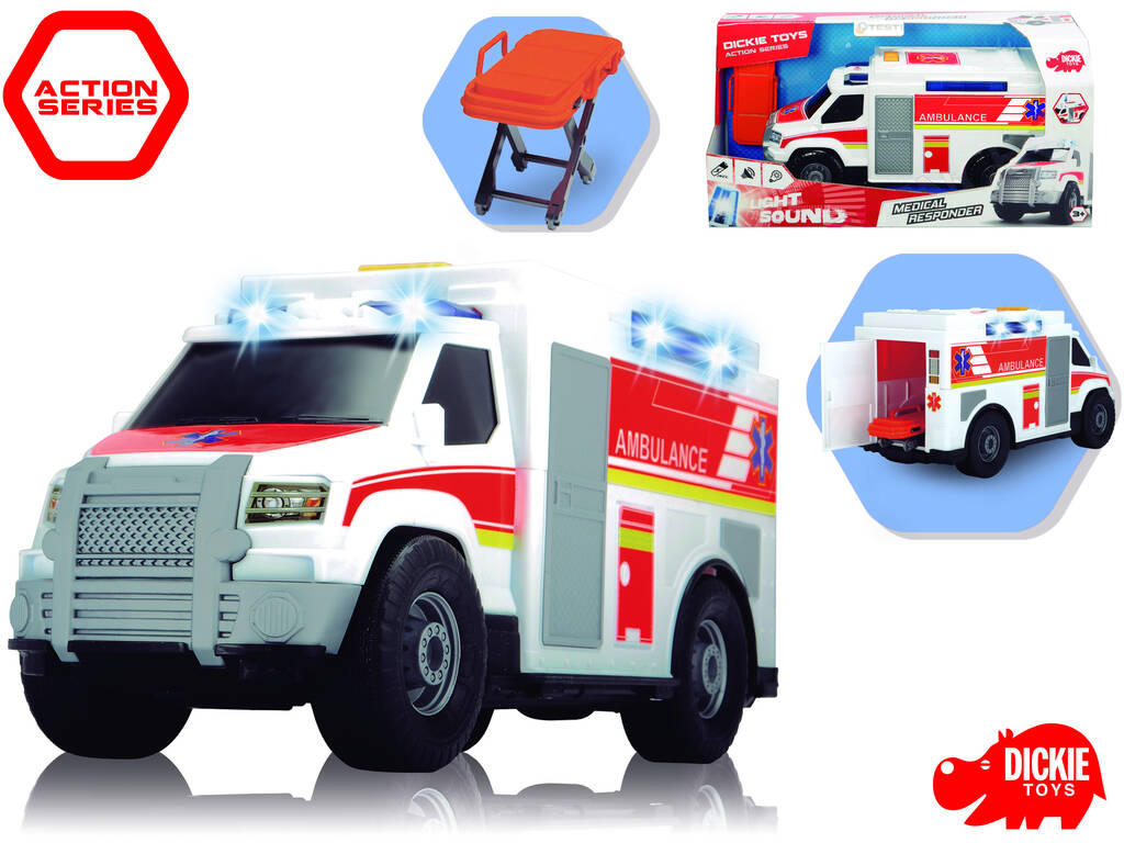 Action Series Ambulancia 30 cm. Simba 3306002