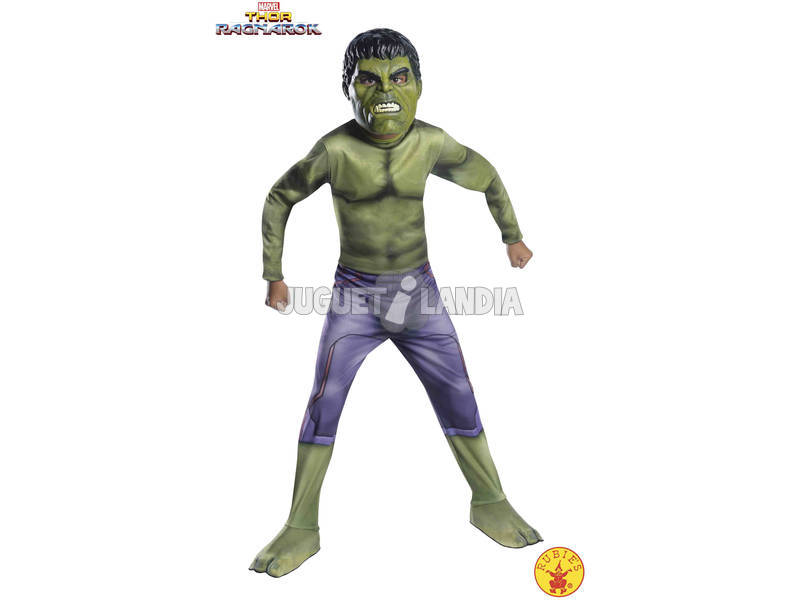 Disfarce de Criança Hulk Ragnarok Classic Tamanho S Rubies 640152-S