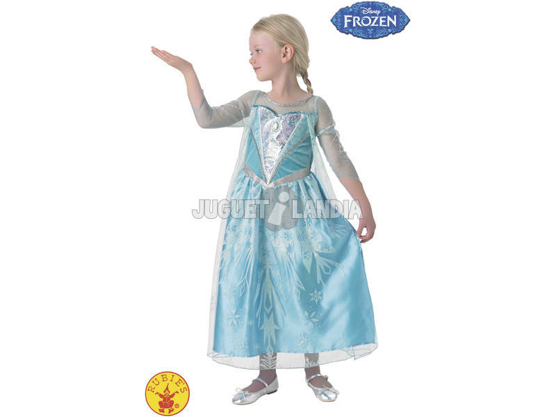 Disfraz de Menina Elsa Premium Tamanho S Rubies 610869-S 
