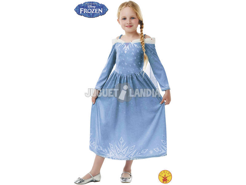 Disfraz Niña Elsa Classic Talla L Rubies 640764-L