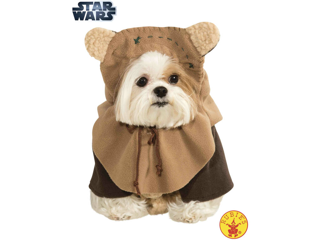 Costume per Animali Star Wars Ewok S Rubies 887854-S