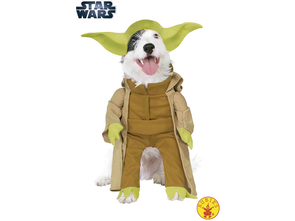 Disfraz Mascota Star Wars Yoda Deluxe Talla S Rubies 887893-S