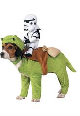 Disfraz Mascota Star Wars Dewback con Jinete Talla nica Rubies 886582