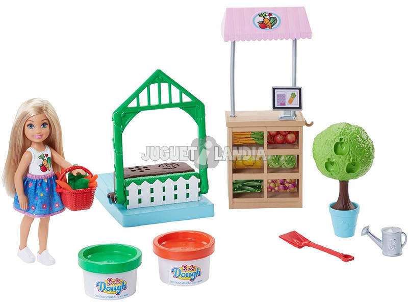 Barbie Chelsea und ihr Gemüsegarten Mattel FRH75