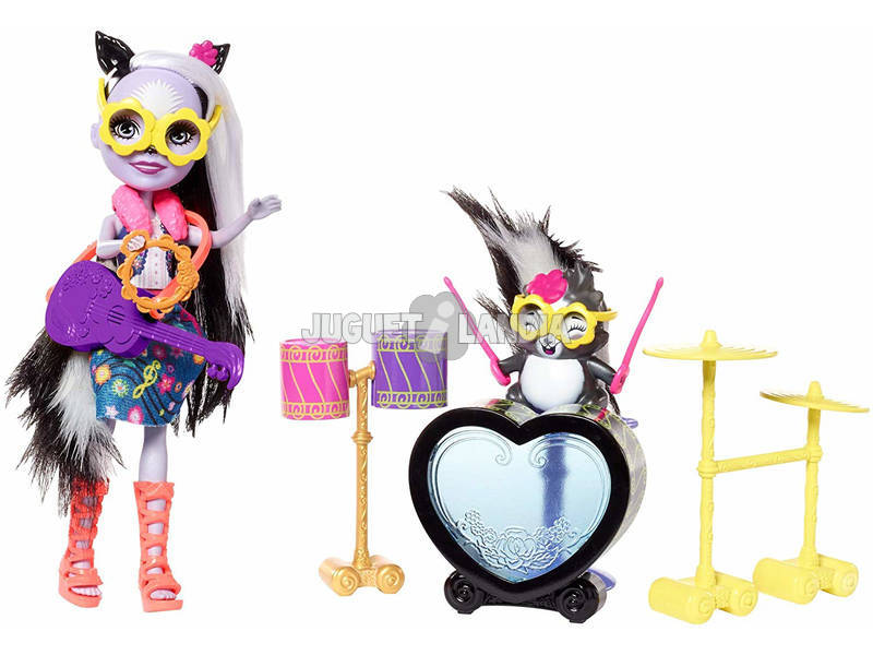 Enchantimals Bambola Sage la Puzzola Mattel FRH41