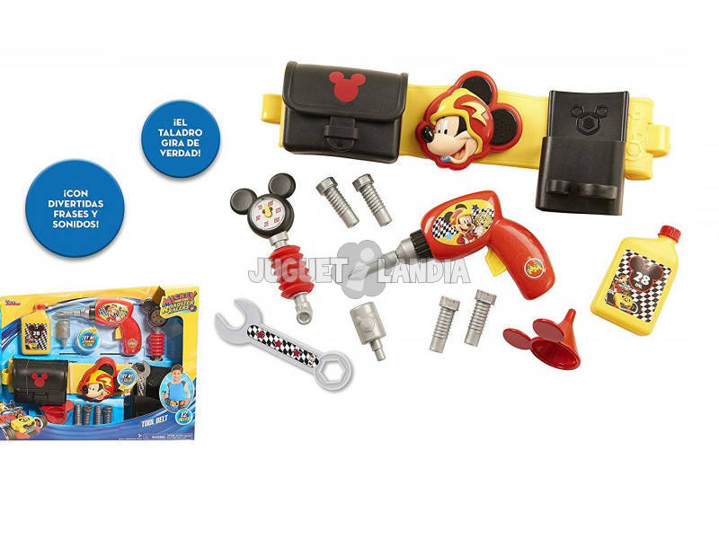 Mickey Mouse e os Super Pilotos Cinto de Ferramentas Imc Toys 183582