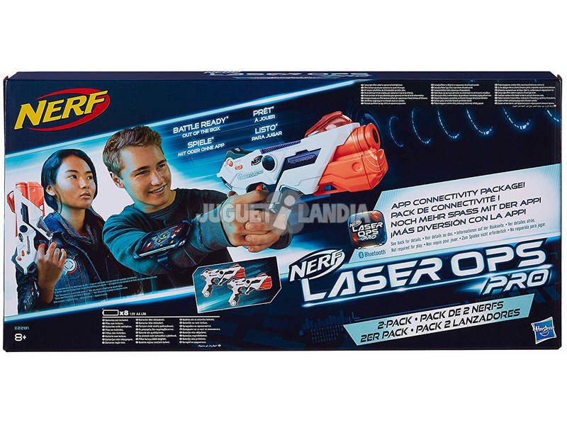 Nerf Laser Ops Pro Pack de 2 Lanceurs 