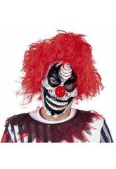 Masque Clown Sinistre Mandibul A movible Rubies S145