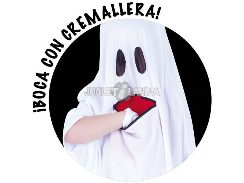 Costume Bimbo Fantasma Affamato M Rubies S8379-M