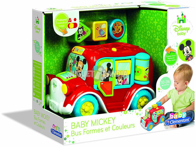 Baby Disney Bus Interactif Clementoni 55258