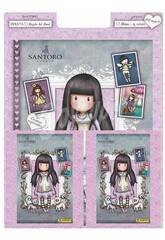 Santoro London Gorjuss Pack Sticker Album et 15 enveloppes Panini
