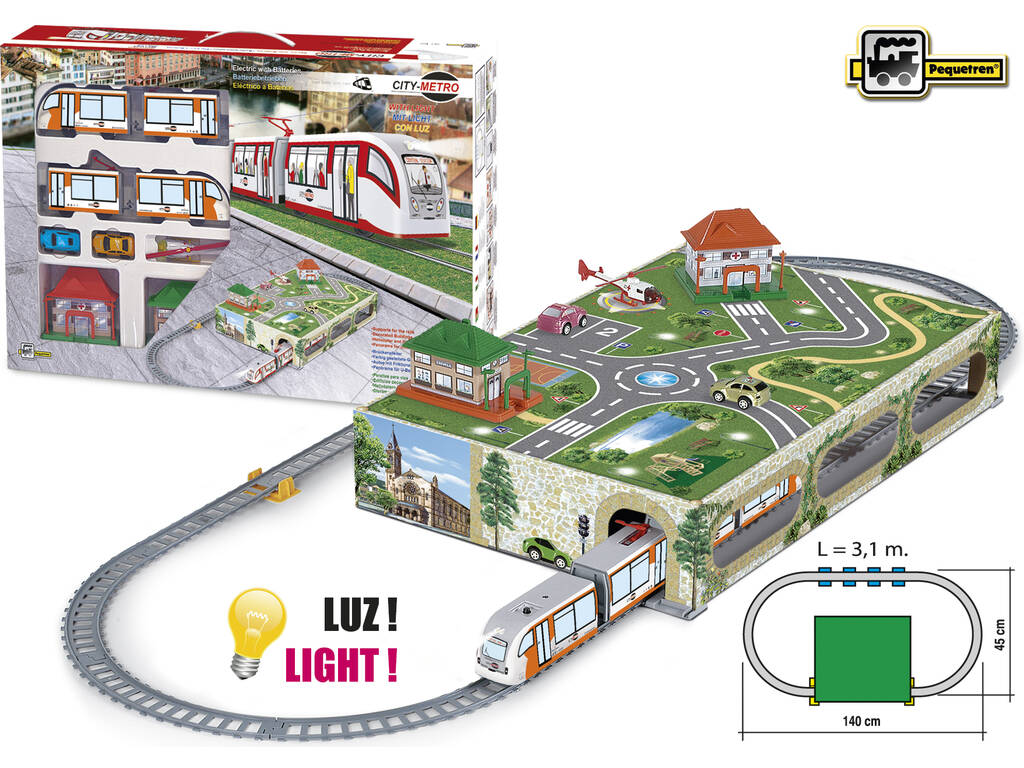 Metro City con Luz Pequetren 107