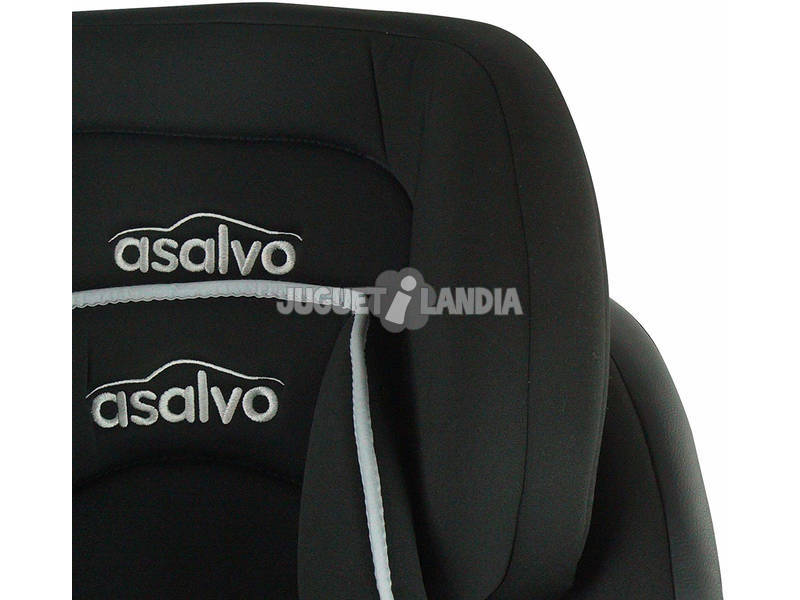 Silla De Auto Grupo 0-1-2-3 (9-36 kg) Confort Fix Gris Asalvo 15082