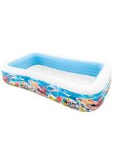 Piscina Hinchable Tropical 305x183x56 cm. Intex 58485