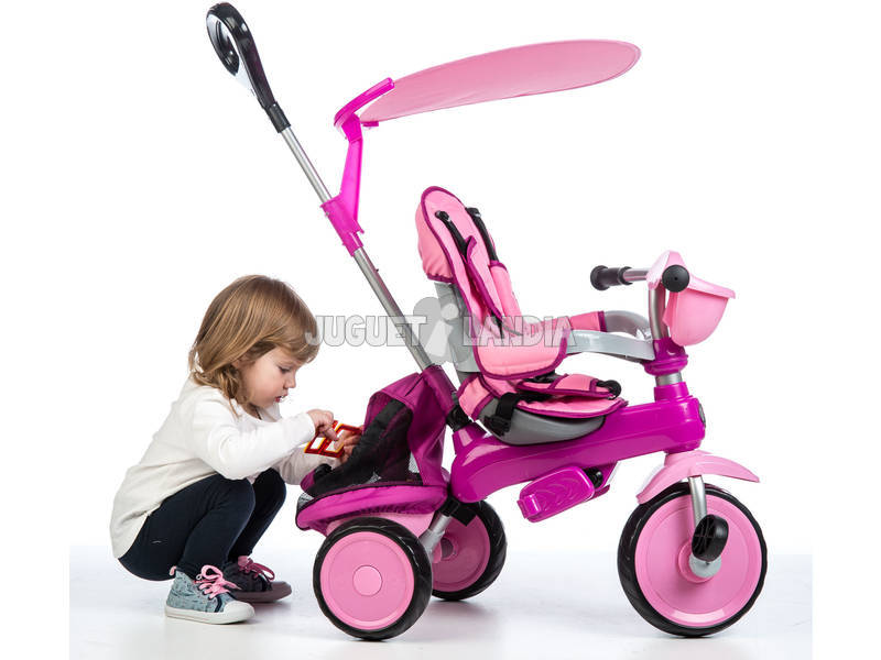 Triciclo Ranger Rosa QPlay T101