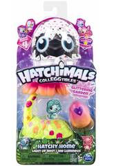 Hatchimals Casa Ninho com Luz Jardim Brilhante Bizak 6192 9131
