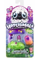 Hatchimals Casa Ninho com Luz Bosque F�bula Bizak 6192 9133