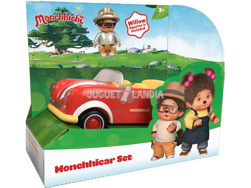 Veicolo Monchhichi con figura Toy Partner 81513