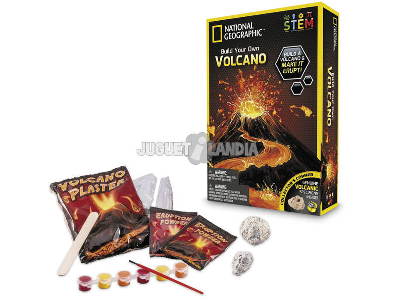 Crie Seu Vulcão Toy Partner 60061