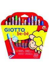 Giotto Bebe Super Farbstifte mit Spitzer