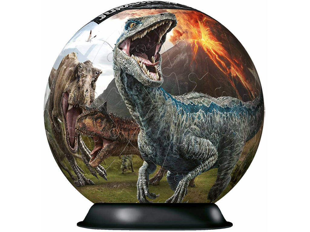 Jurassic World Puzzleball 3D 72 Piezas Ravensburger 11757
