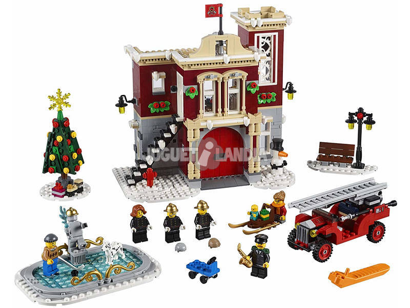 Lego Creator Parque de Bomberos Navideño 10263