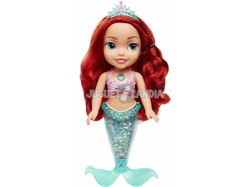 Bambola Ariel luci e glitter 35 cm. Glop Games 84872